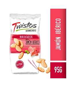 Minitostaditas Twistos Jamon 95 Gr