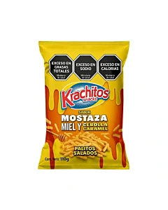 Palitos Krachitos Mostaza Miel Y Cebolla Caramel 110 G