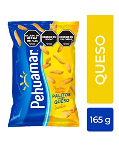 Palitos Sabor A Queso Pehuamar 165 G