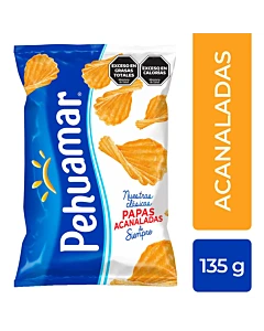 Papas Fritas Acanaladas Pehuamar 135 G