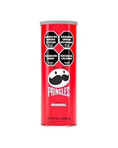 Papas Fritas Pringles Sabor Original 104 G
