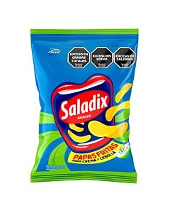 Papas Fritas Saladix Crema Y Cebolla 72 G