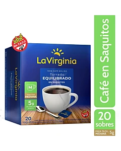 Café La Virginia En Saquitos 20saq