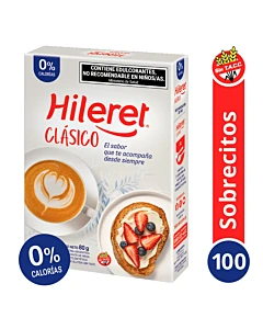 Endulzante Hileret Clásico 80 G 100u