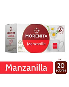 Herboristería La Morenita Manzanilla Mc 20 Saquitos