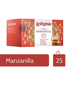 Te De Manzanilla La Virginia Hierbas 25 Saquitos
