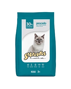 Alimento Para Gato Sabrositos Pescado 3 Kg