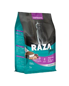 Alimento Para Gatos Raza Castrados 1 Kg