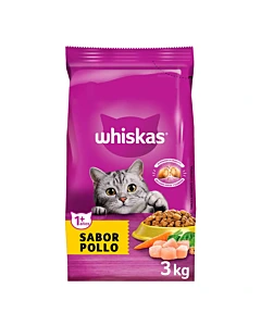 Alimento Gato Whiskas Pollo 3kg
