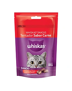 Alimento Para Gatos Whiskas Sabor Carne 80 G