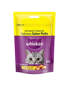 Alimento Para Gatos Whiskas Sabor Pollo 80 G