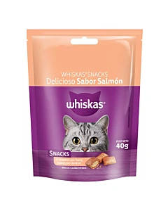 Alimento Para Gatos Whiskas Sabor Salmón 40 G
