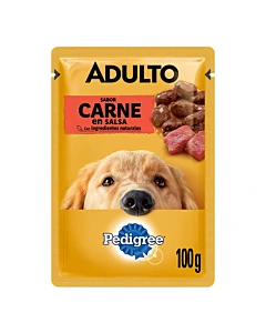 Alimento Perro Razas Grandes Carne Pedigree 100 Gr