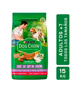 Alimento Dog Chow Para Perros Adultos Todos Los Tamaños Sabor Carne Y Pollo 15 Kg