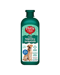 Shampoo Pets Class Pulguicida Y Garrapaticida 500 Ml