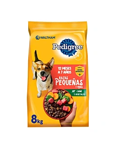 Alimento Seco Para Perro Pedigree Adulto Razas Pequeñas 8kg