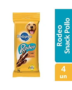 Snack Rodeo Pollo Pedigree X 4un