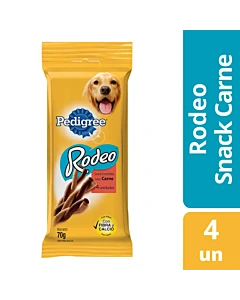 Snack Rodeo Carne Pedigree X 4un