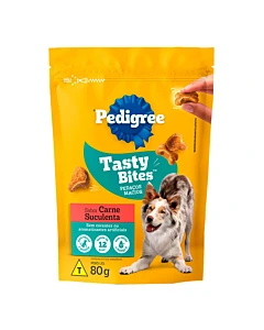 Golosina Para Perro Pedigree Tasty Bites Carne Suculenta 80 G