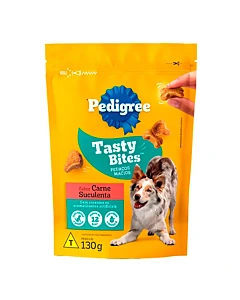 Golosina Para Perro Pedigree Tasty Bites Carne Suculenta 130 G