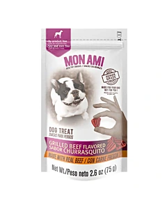 Snacks Para Perros Mon Ami Sabor Churrasquito 75 G