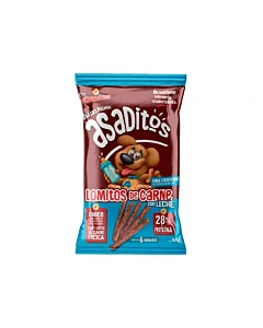 Lomitos De Carne Con Leche Para Perros Pets Class 40 G 6u