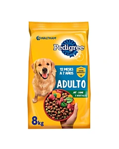 Alimento Seco Para Perro Pedigree Adulto Carne Y Vegetales 8kg