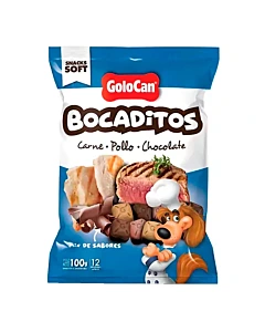 Snack Para Perros Golocan Bocaditos 100 G