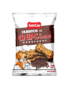 Snack Para Perros Golocan Huesito Chips 120 G