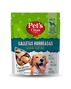 Galletitas Para Perro Sabor Surtido Pet Class 400 Gr