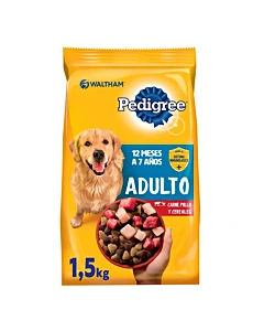 Alimento Seco Para Perro Pedigree Adulto Carne, Pollo Y Cereal 1.5kg