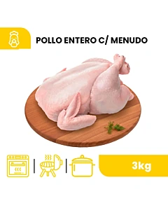 Pollo Entero Fresco 3 Kg
