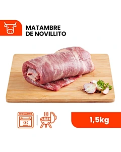 Matambre De Novillito Envasado Al Vacío 1.5 Kg