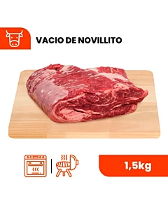Vacío De Novillito Envasado Al Vacío 1.5 Kg