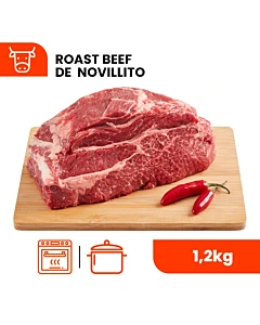 Roast Beef De Novillito Envasado Al Vacío 1.2 Kg