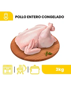Pollo Entero Congelado 3 Kg
