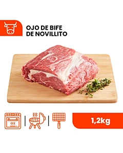 Ojo De Bife De Novillito Envasado Al Vacío 1.2 Kg