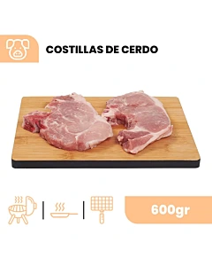 Costillitas De Cerdo 600 G