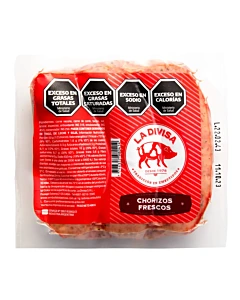 Chorizos Frescos La Divisa 400 G