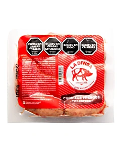 Chorizos Frescos La Divisa Tipo Copetín 400 G