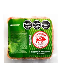 Chorizos Frescos De Cerdo La Divisa  400 G