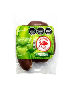 Morcilla La Divisa Tipo Copetín 400 G