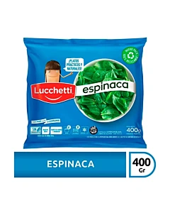 Espinaca Congelada Lucchetti 400g