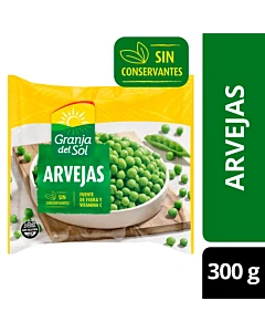 Arvejas Granja Del Sol 300g