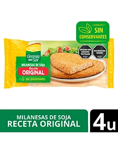 Milanesas De Soja Granja Del Sol Original 4u 330g