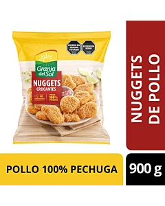Nuggets De Pollo Granja Del Sol 900 G