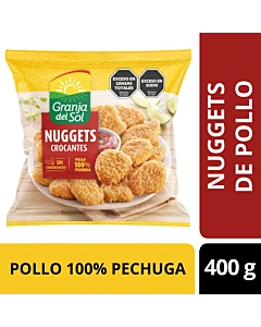 Nuggets De Pollo Granja Del Sol 400 G