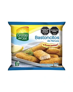 Bastoncitos Granja Del Sol De Merluza 300 G