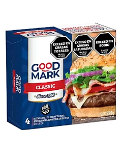 Medallones De Carne Vacuna Goodmark Classic 320 G 4u