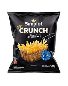 Papas Fritas Simplot Extra Crunch Corte Fino 700 G